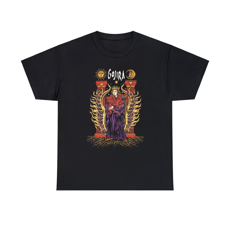 Gojira Shirt Band Gojira Band Tshirt Silvera Vintage Band Shirt image 2