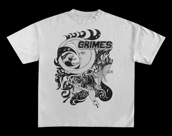 Grimes Tshirt / Grimes Shirt / Grimes Band Shirt / Y2K / Grimes Visions / Grimes Poster / Retro