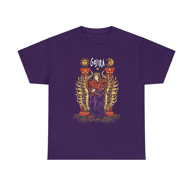 Gojira Shirt Band Gojira Band Tshirt Silvera Vintage Band Shirt image 7