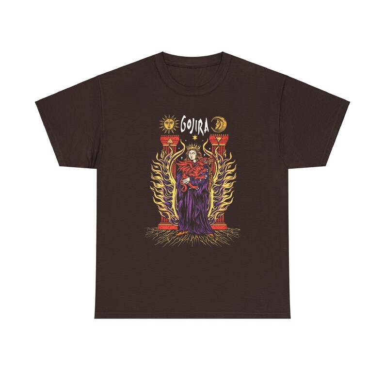 Gojira Shirt Band Gojira Band Tshirt Silvera Vintage Band Shirt image 5