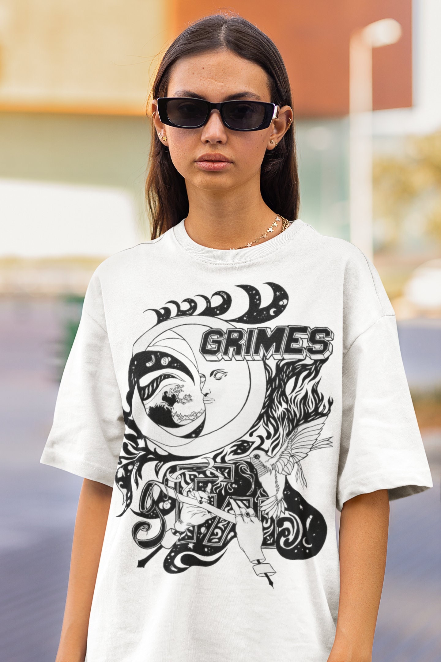 GRIMES x GR8 グラフィックプリント Tシャツ グライムス GRIMES x GR8 グラフィックプリント Tシャツ グライムス GRIMES x GR8