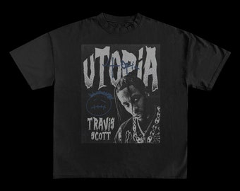 Premium - Travis Scott Shirt - Travis Scott Merch - Utopia - Utopia Album Merch - Travis Scott Utopia - Utopia Merch