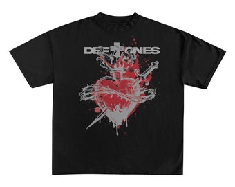 Camiseta única de Deftones. Camiseta de edición limitada de Deftones. Mercancía de Deftones. Chino Moreno. Sudadera con capucha de Deftones.