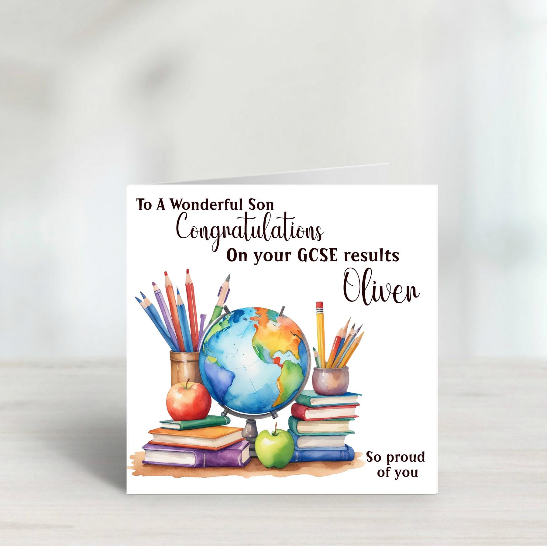 Personalized Exam Results Card | GCSE, A-level Congratulations - Etsy UK