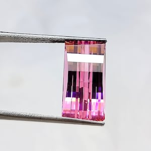 Zirconia Gemstone, Rectangle Shape, Ct.20 size 9×18 Ring & pendant Stone, pixel cut Jewellery making wedding gift, engagement ring, stone