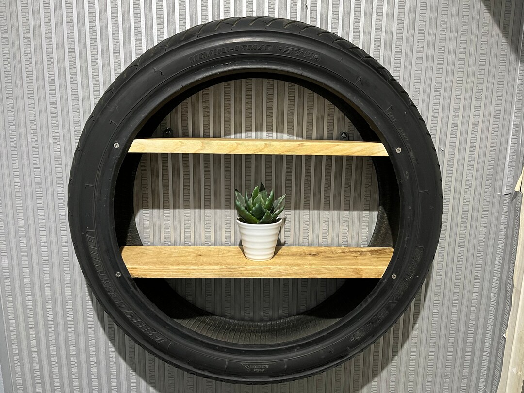 Motorcycle Tire Shelf Etsy