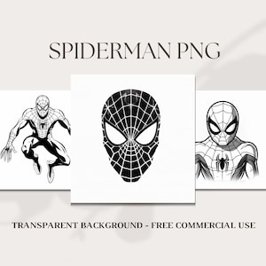 Spiderman Svg Bundle | Insect Clipart | Commercial Use Included