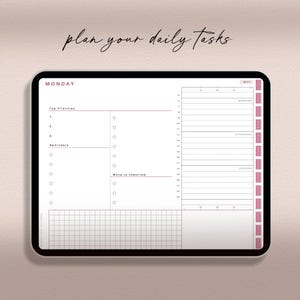 Digital Planner 2026, 2027, 2028, GoodNotes Planner, iPad Calendar, Notability Templates image 10