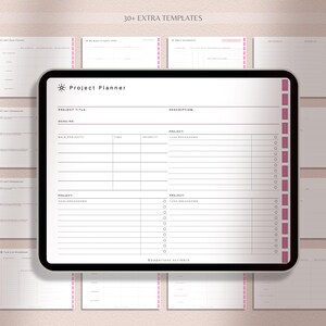 Digital Planner 2026, 2027, 2028, GoodNotes Planner, iPad Calendar, Notability Templates image 14