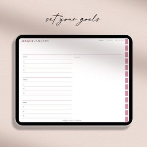 Digital Planner 2026, 2027, 2028, GoodNotes Planner, iPad Calendar, Notability Templates image 5