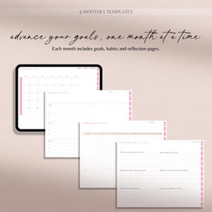 Digital Planner 2026, 2027, 2028, GoodNotes Planner, iPad Calendar, Notability Templates image 7