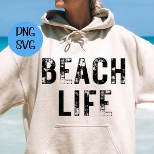 Beach Life SVG PNG| Beach Svg | Beach Png | Summer Svg | Summer Png | Summer Vibes | Beach Bum Vibes | Spring Break