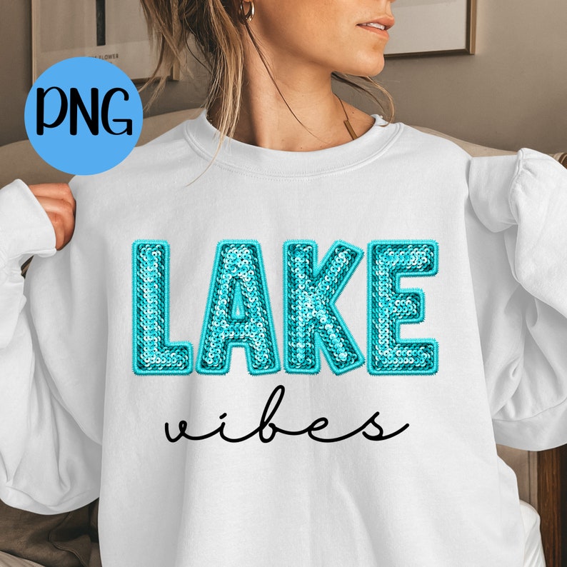 LAKE VIBES SHORT SLEEVE KNIT GRAPHIC T-SHIRT