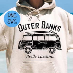 Outer Banks SVG North Carolina PNG Digital Download OBX