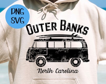 Outer Banks SVG North Carolina PNG Digital Download OBX