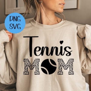 Tennis Mom PNG SVG Digital Download Tennis Mom Shirt PNG