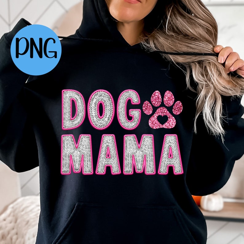 Dog Mama PNG Sublimation Digital Download Dog Mom, Dog Mama Mom Shirt ...