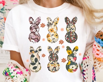 Coquette Boho Easter PNG Floral Bunny png, Easter Bunny png, Coquette Easter png, Retro Easter png, Girl Easter Kids Bow, Spring Floral