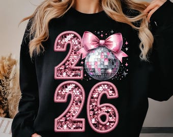 Pink Coquette Ano Novo 2026 PNG, Ano Novo Retrô PNG, Bola de Discoteca PNG, Ano Novo, Vida Nova PNG, 12 Novos Capítulos, Olá 2026 PNG, Laço Coquette