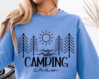 Camping Crew PNG SVG, Adventure Svg, Camping Shirt  Png Svg, Summer Camp Svg, Campfire Camping Life Svg, Happy Camper Svg, Camping Shirt PNG