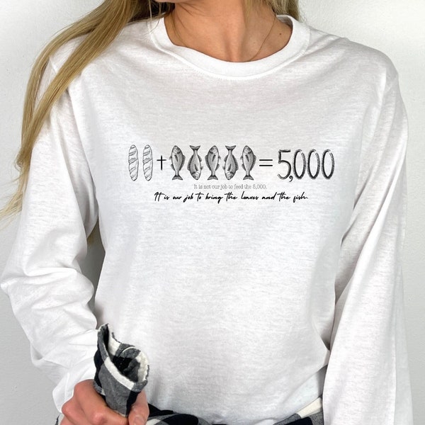 Loaves and Fishes Shirt Etsy