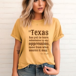 Texas Shirts, I Stand With Texas Shirts, Protect Texas, Razor Wire Walls and Buoy, Sam Houston Shirts, Texas will not submit. Adult Unisex