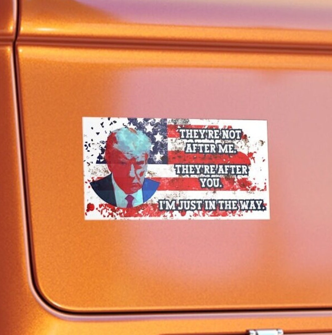 Trump 2024 Bumper Sticker. Trump Bumper Sticker. They're Etsy