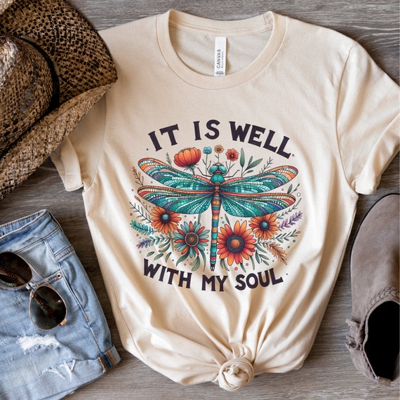 It is Well With My Soul boho Christian Sweatshirts It is Well With My Soul boho Christian Sweatshirts