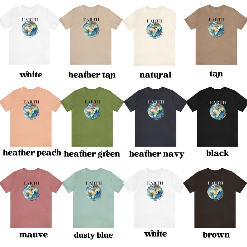 Earth Shirts, Nature T, There is No Planet B T-shirt, Protect Our ...