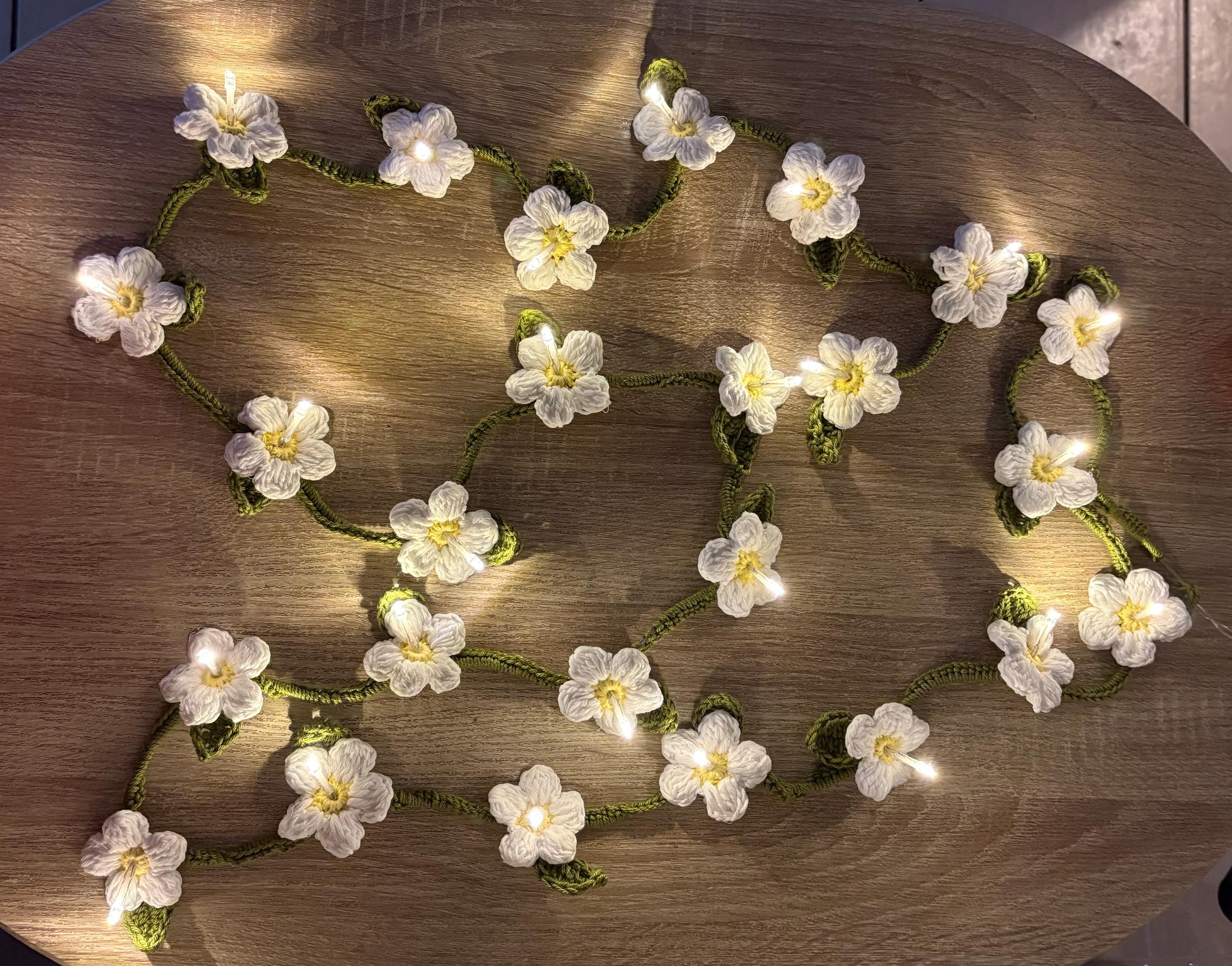 Blumen lichterkette