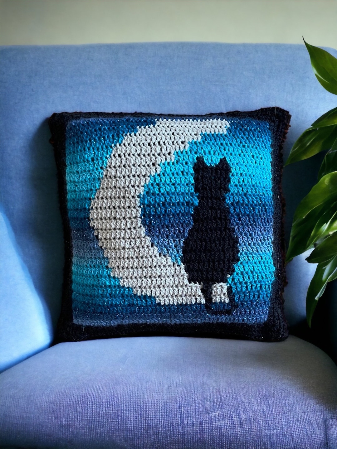 Learn to Crochet Cushion Kit, Mrs Moon main image 0