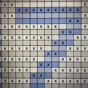 Motif | Tableaux en mosaïque de nombres pour des projets de crochet personnalisés