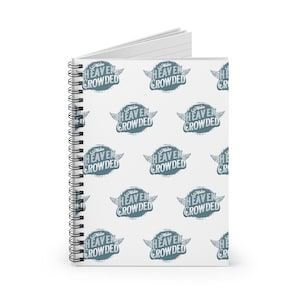 Cahier à spirales bondé Heaven, journal inspirant, cadeau pour écrivains, fournitures de classe, étudiants, chrétiens, notes bibliques
