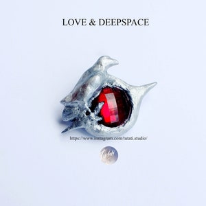 Brooch & Earrings Cosplay MC Sylus - Love and Deepspace