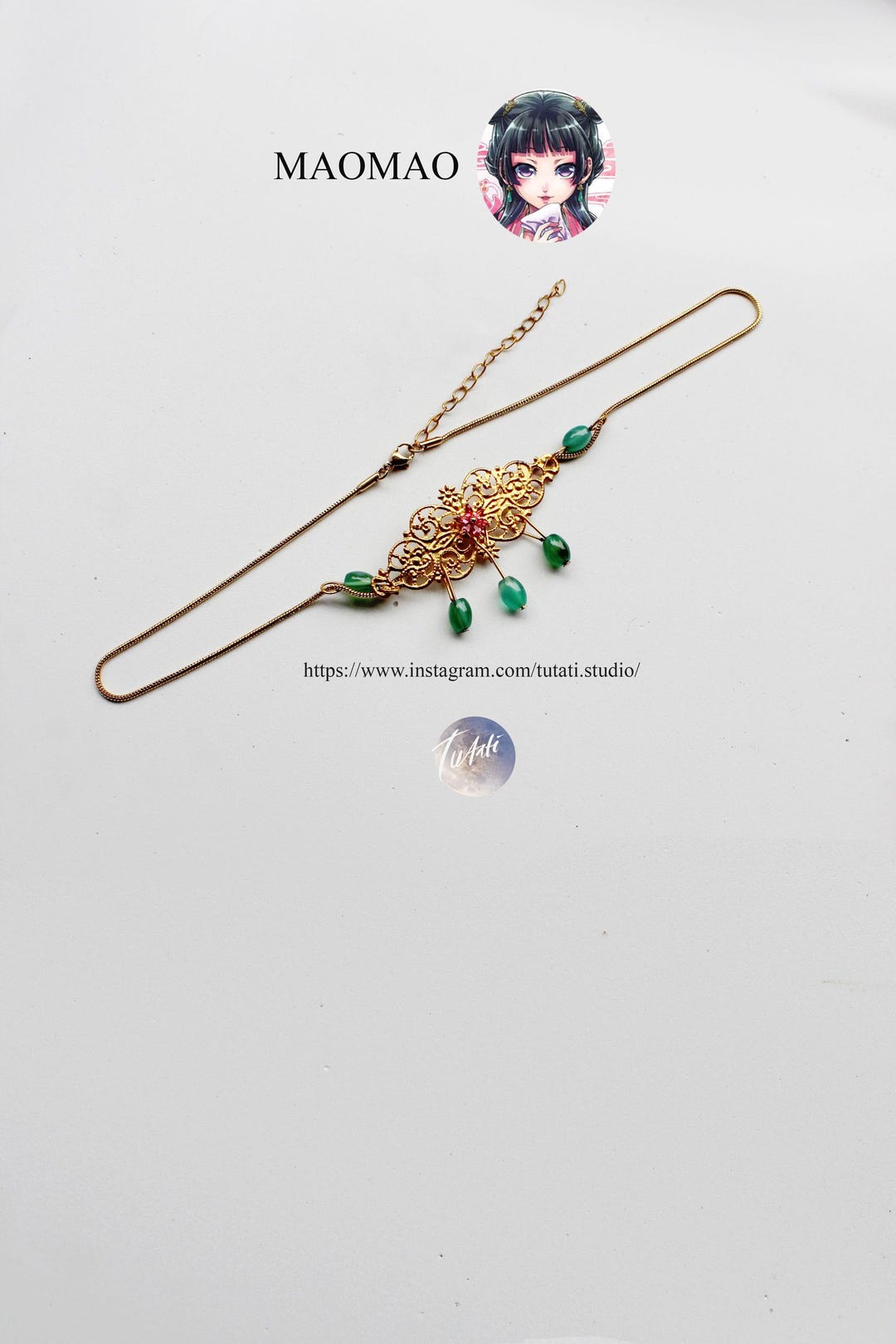 The Apothecary Diaries - Maomao Cosplay Necklace 1 - Etsy