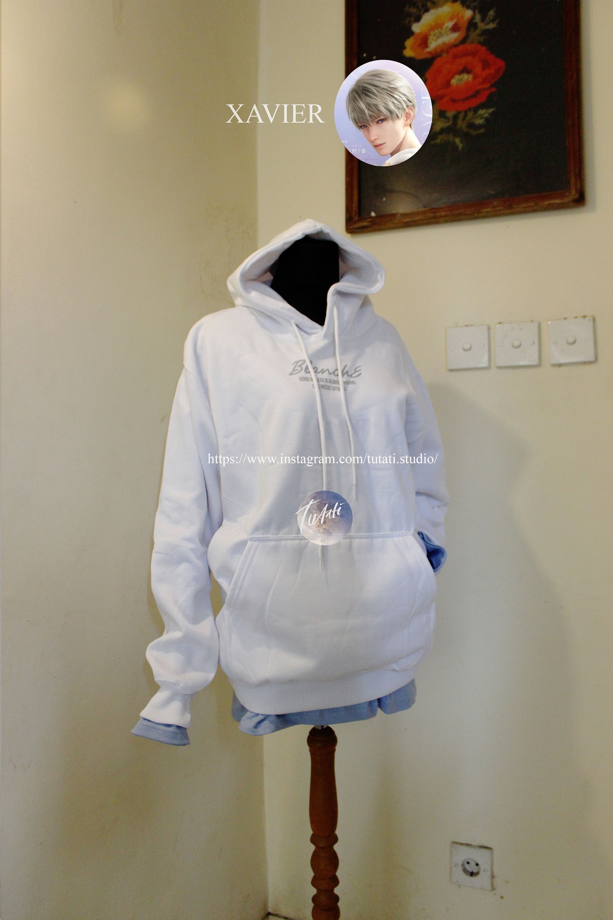Love & Deepspace - Xavier Cosplay Hoodie With Long Sleeve T-shirt