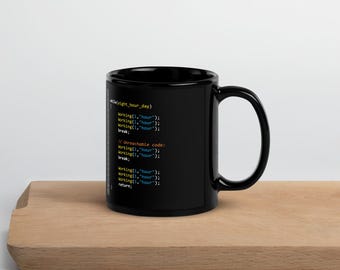 Funny Computer Scientist Mug, Programmer Coffee Mug, IT Nerd Gift for Code Developers, Funny Sayings Mug, C++ Code, Philosophical