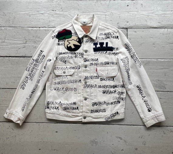 Levis Stussy Denim Tears Collaboration Jacket - image 1