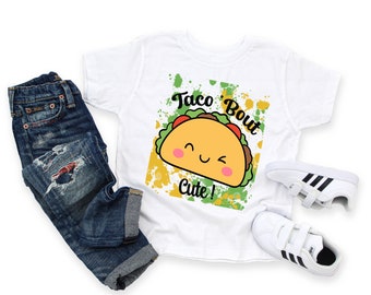Taco 'bout cute, mexican baby onesie®, taco bout bodysuit for baby, taco toddler shirt