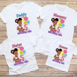 Gracie corner inspired birthday shirt, character inspired birthday shirts, theme party shirts, gift birthday shirts