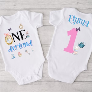 Alice in onederland birthday  shirts,  onederland outfits, tea party 1st birthday girl