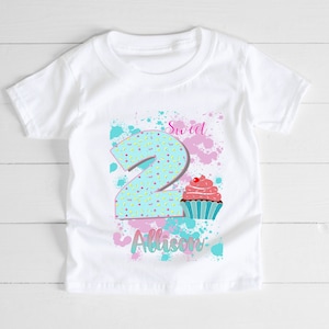 Cupcake birthday shirt, birthday girl shirt, cupcake birthday party, cupcake birthday outfit, cupcake shirt