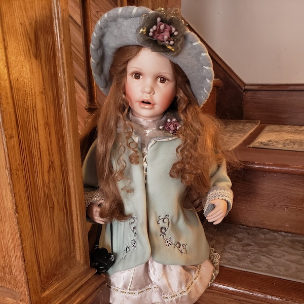 Duck House Heirloom Doll "Emerald"