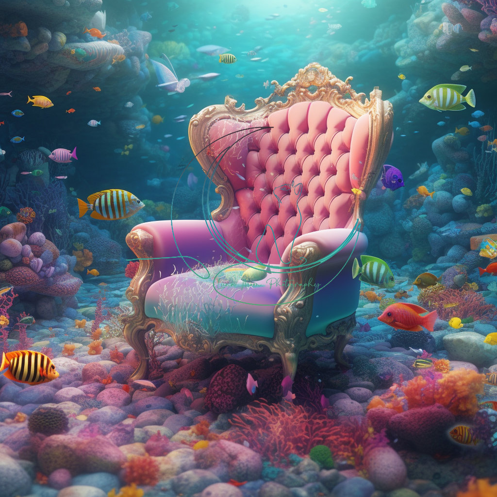 5 Mermaid Chair Backgrounds Etsy