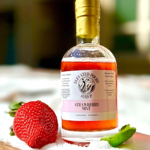 Strawberry Mint Syrup