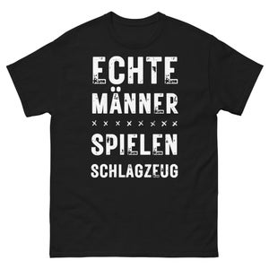 Drums shirt with funny saying, hobby sayings tshirt, real men play drums, gift idea gift tshirt