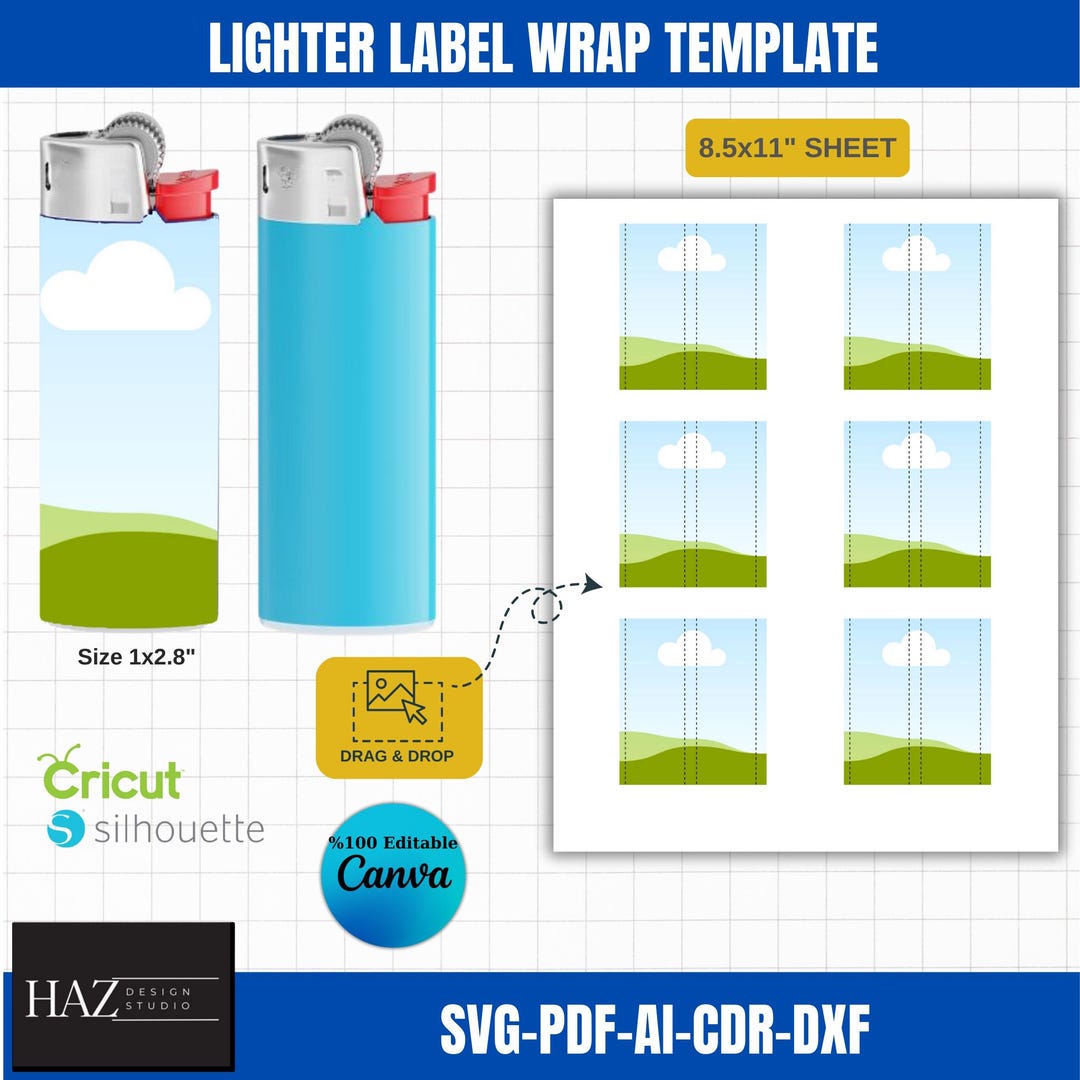 Sub Pressions Custom Photo Lighter 3 Pack – Upload Your Own Images