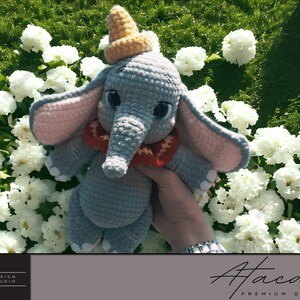 Adorable modèle Amigurumi éléphant au crochet Guide PDF facile à suivre 265 image 2