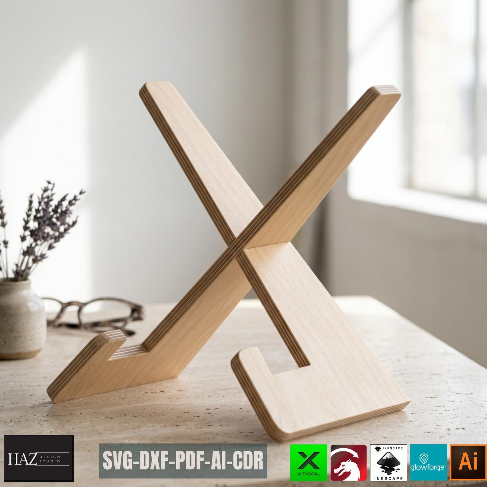 Panel Stand Tample Easel Display Stand Template Plate Holder Art Stands Picture Easel DIY ...