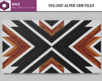 Grange Quilt Patterns / Quilt Blocks Template / Navajo Americana Patchwork SVG DXF Ai CDR 137